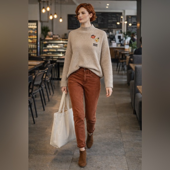 H&M Bert n’ Ernie Mock Neck Sweater NWOT - Picture 13 of 13